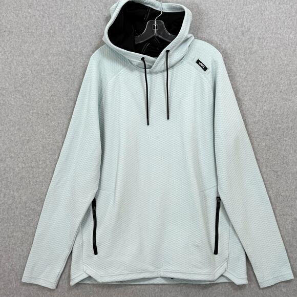 UNRL Elevation Hoodie Size XL Textured Pullover Active Athleisure Training Blue - Picture 4 of 16